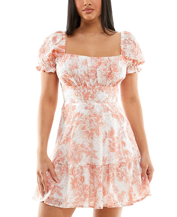White eyelet dress new arrivals juniors
