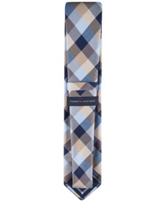 Men's Buffalo Plaid Tartan Tie