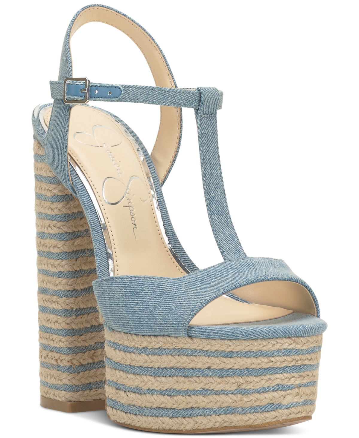 Jessica Simpson Women s Ameeka Ankle Strap Platform Sandals Women s Shoes Smart Closet