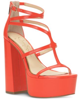 Jessica Simpson - Women's Aamina Strappy Platform Dress Sandals