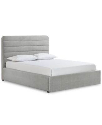 Furniture Haryan Twin Upholstered Storage Bed - Macy's