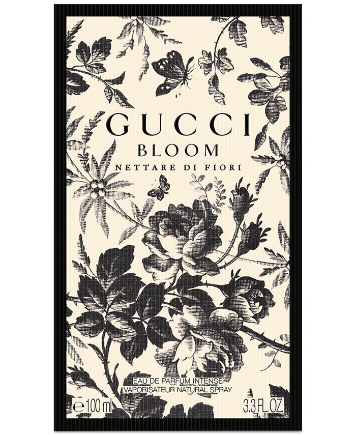  Gucci Gucci Bloom Nettar Di Fiori for Women 3.4 Oz Eau De  Parfum Intense Spray, 3.4 Oz : Beauty & Personal Care