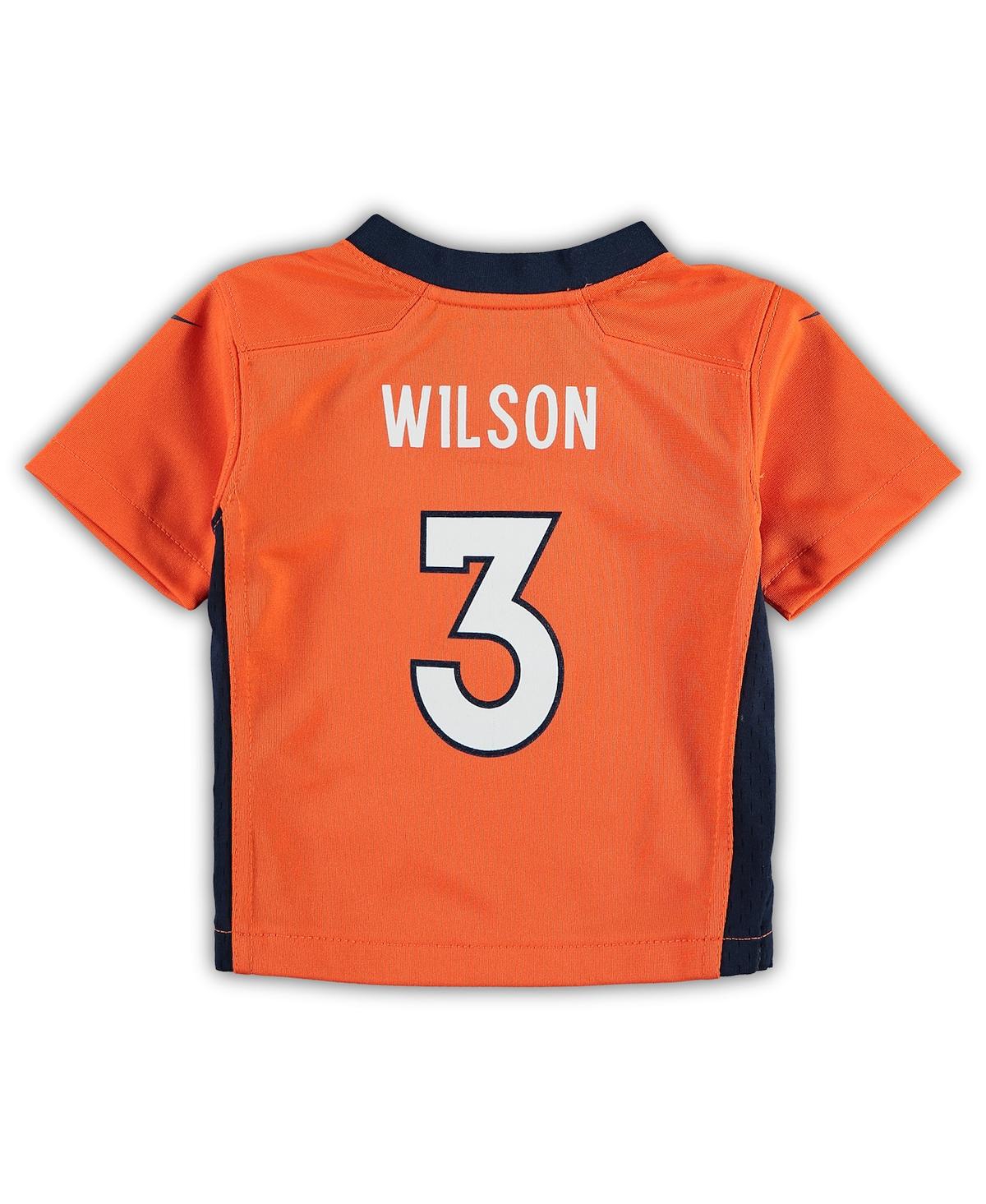 Infant Boys and Girls Nike Russell WilsonDenver Broncos Game Jersey - Orange