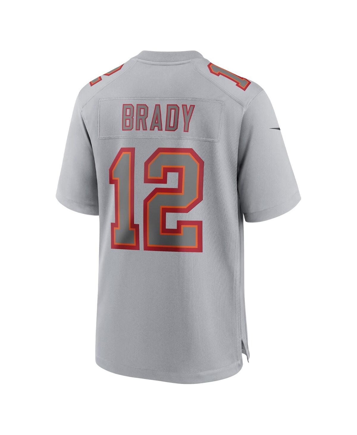Men's Nike Tom BradyTampa Bay Buccaneers Atmosphere Fashion Game Jersey - Gray