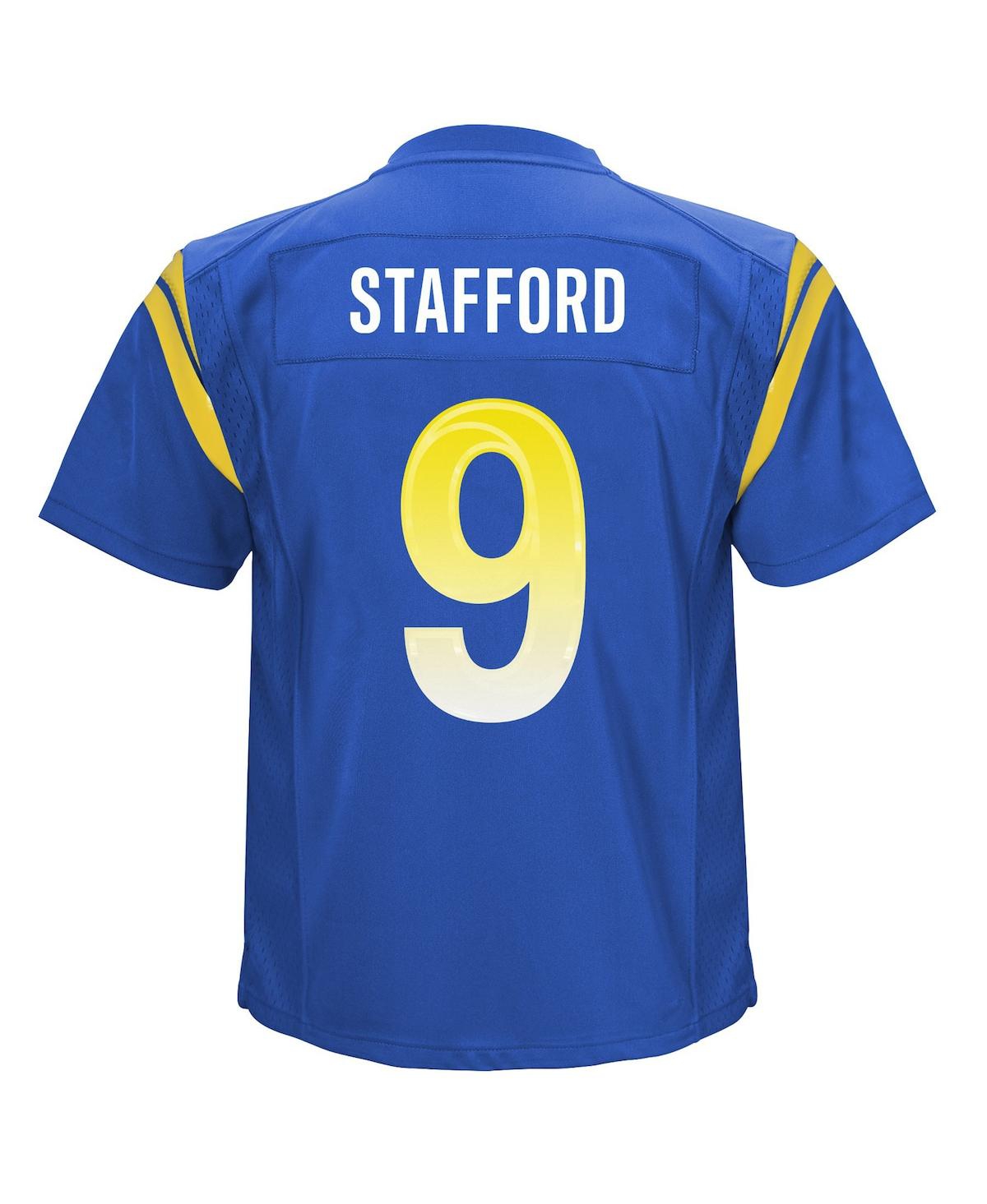Preschool Boys and Girls Nike Matthew StaffordLos Angeles Rams Game Jersey - Royal