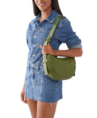 Fossil Tasche für Damen – Harwell Eco Leder Mini Flap Umhängetasche, ZB1849200 – 10,8 cm L x 3,4 cm B x 7 cm H