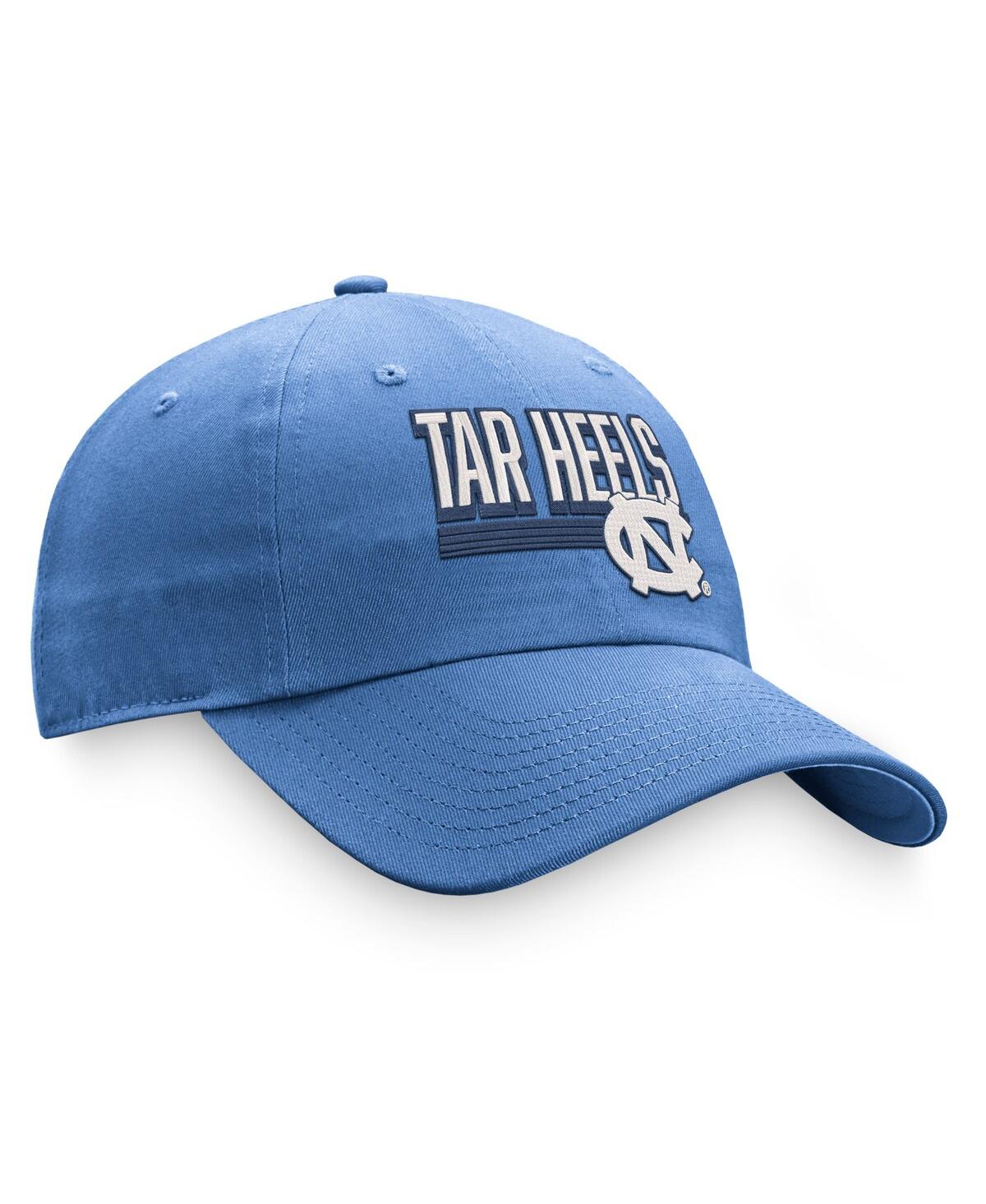 Shop Top Of The World Men's  Carolinaâ Blue North Carolina Tar Heels Slice Adjustable Hat In Carolina Blue