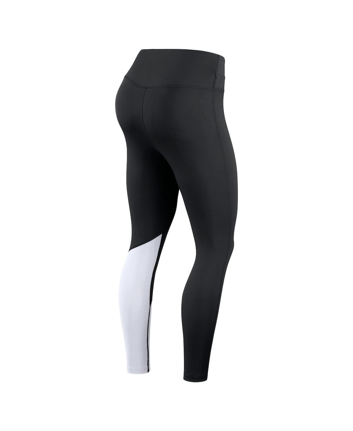 Nike Women's Dri-fit (nfl Las Vegas Raiders) 7/8 Leggings In Black,white