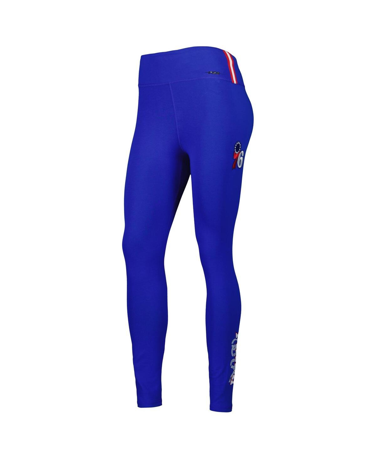 Shop Pro Standard Women's  Royal Philadelphia 76ers Classic Jersey Leggings