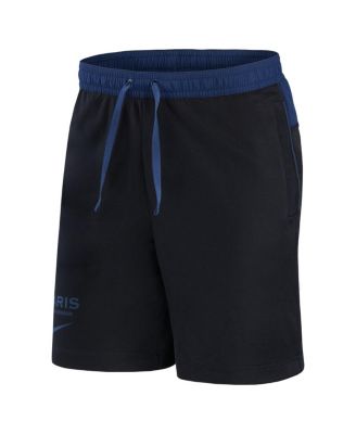 Men's Black Paris Saint-Germain Travel Shorts
