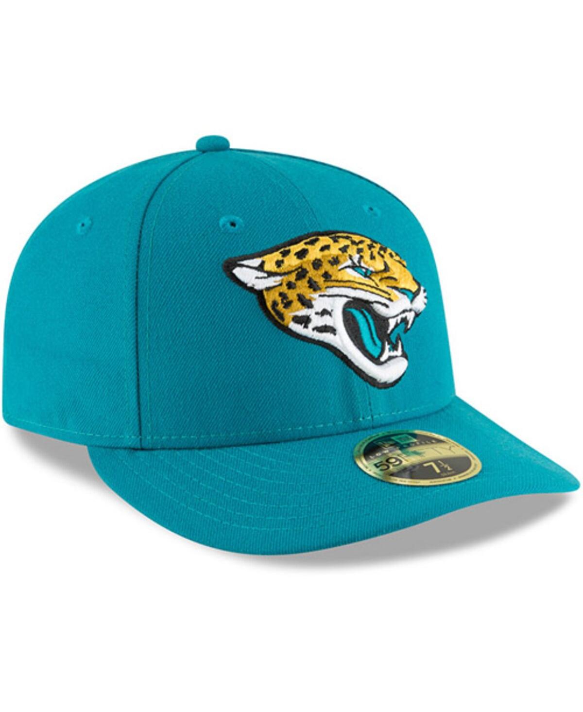 Men's New EraJacksonville Jaguars Omaha Low Profile 59FIFTY Fitted Hat - Teal