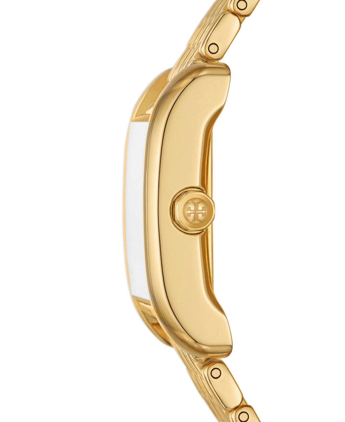 Женские часы Tory Burch Eleanor Gold-Tone Stainless Steel Bracelet Watch 34mm — фото 2