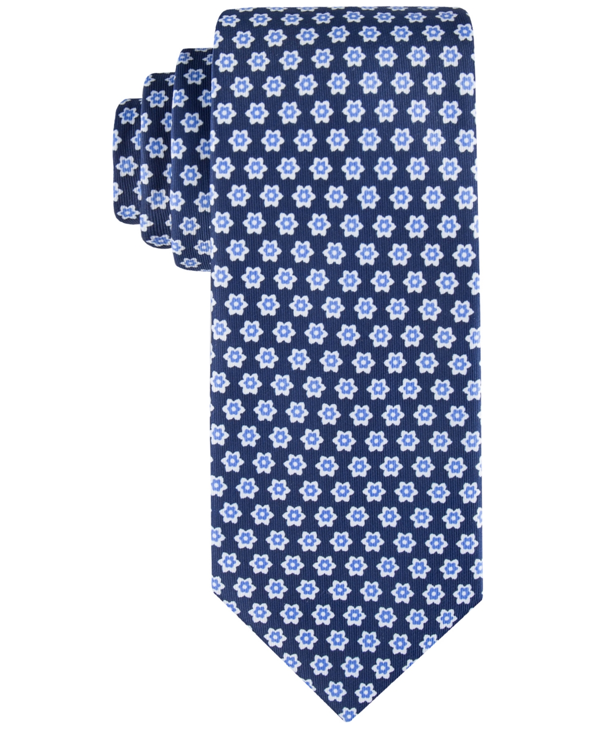 Tommy Hilfiger Men's Curtis Floral Tie In Navy