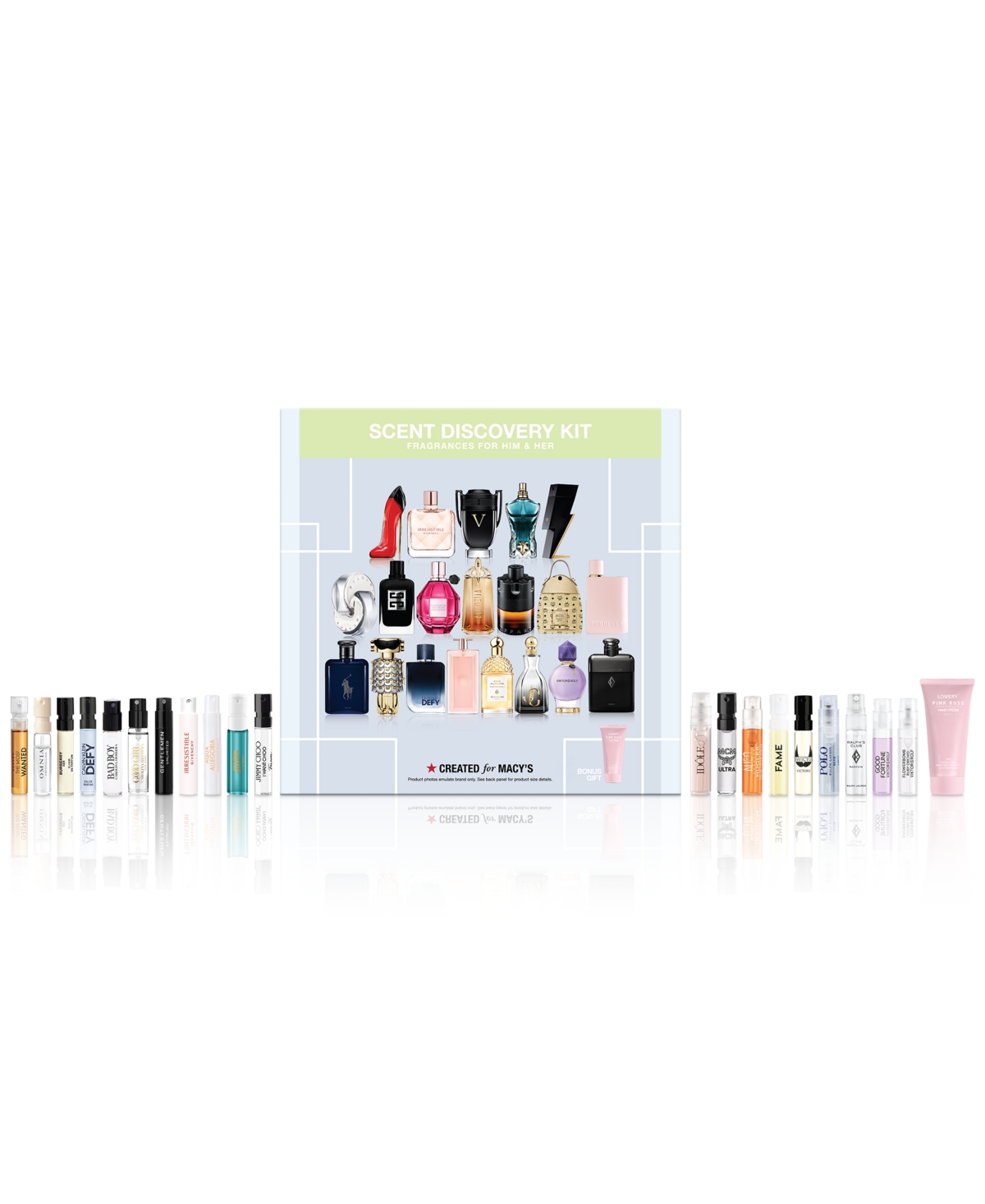 Created For Macy's 21-Pc. Fragrance Sampler Set for Him & Her, Created for Macy's