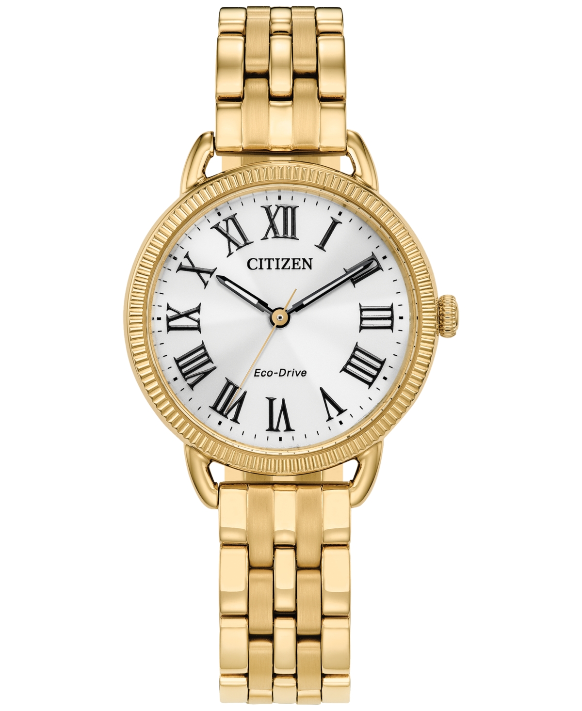 Citizen Eco-drive Women's Gold-tone Stainless Steel Bracelet Watch 29mm