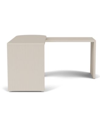 Maren 83" Wood 360 Degrees Swivel Desk