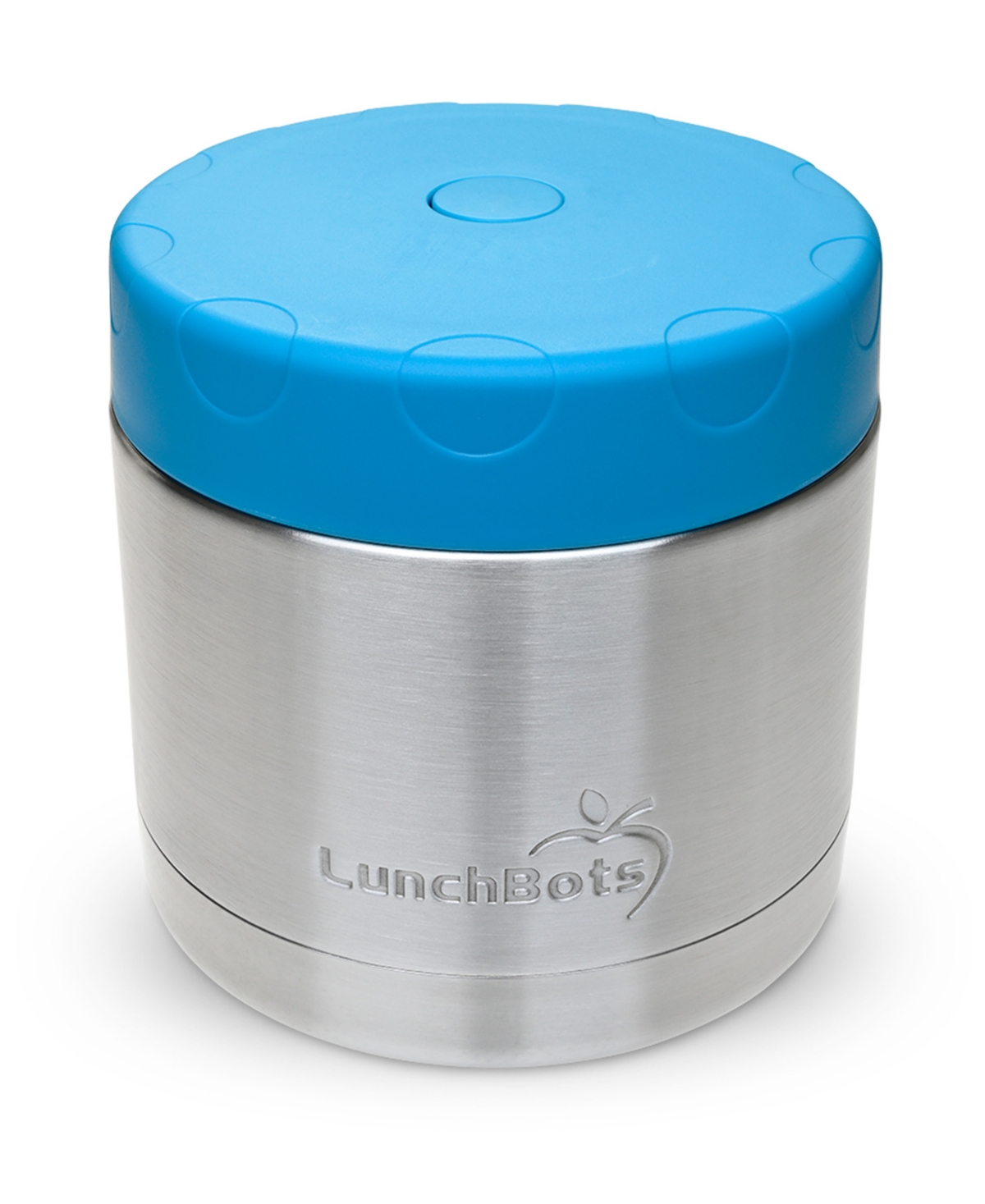 Lunchbots Wide Mouth Triple Insulated Thermos, 16 oz In Aqua