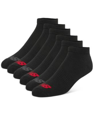 New Balance - Men's 6-Pk. Athletic Quarter Socks