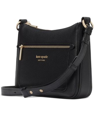 Hudson Medium Pebbled Leather Crossbody Bag