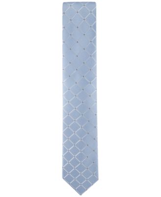 Men's Herringbone Grid Tie
