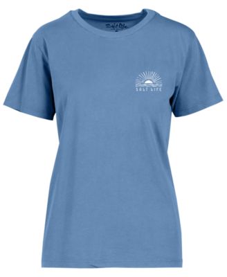 Salt Life - Women's Radiating Sun Cotton Short-Sleeve T-Shirt