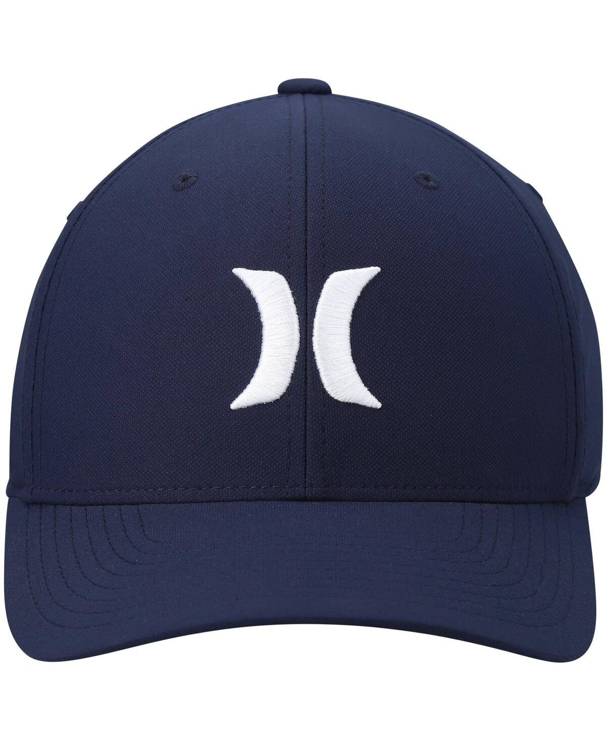 Shop Hurley Men's  Navy One And Only H2o-dri Flex Hat