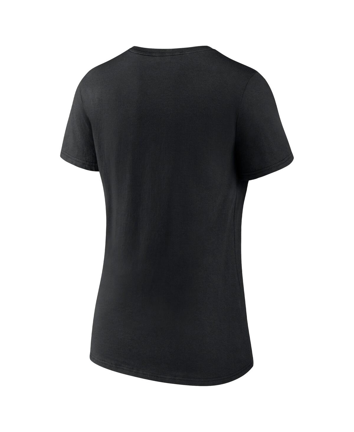 Fanatics Branded Black San Diego Padres 2022 Division Series Winner Locker Room V-neck T-shirt In Black
