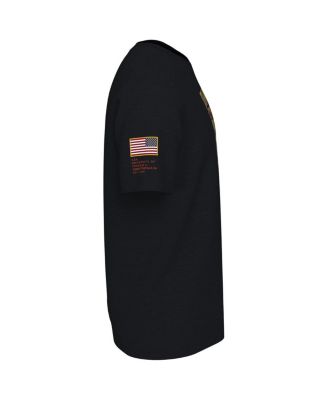 Men's Black Virginia Cavaliers Veterans Camo T-shirt