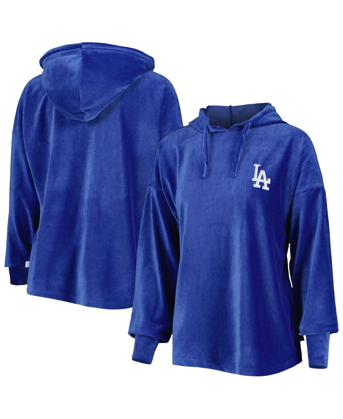 Touché Women's Touch Royal Los Angeles Dodgers End Line Pullover Hoodie