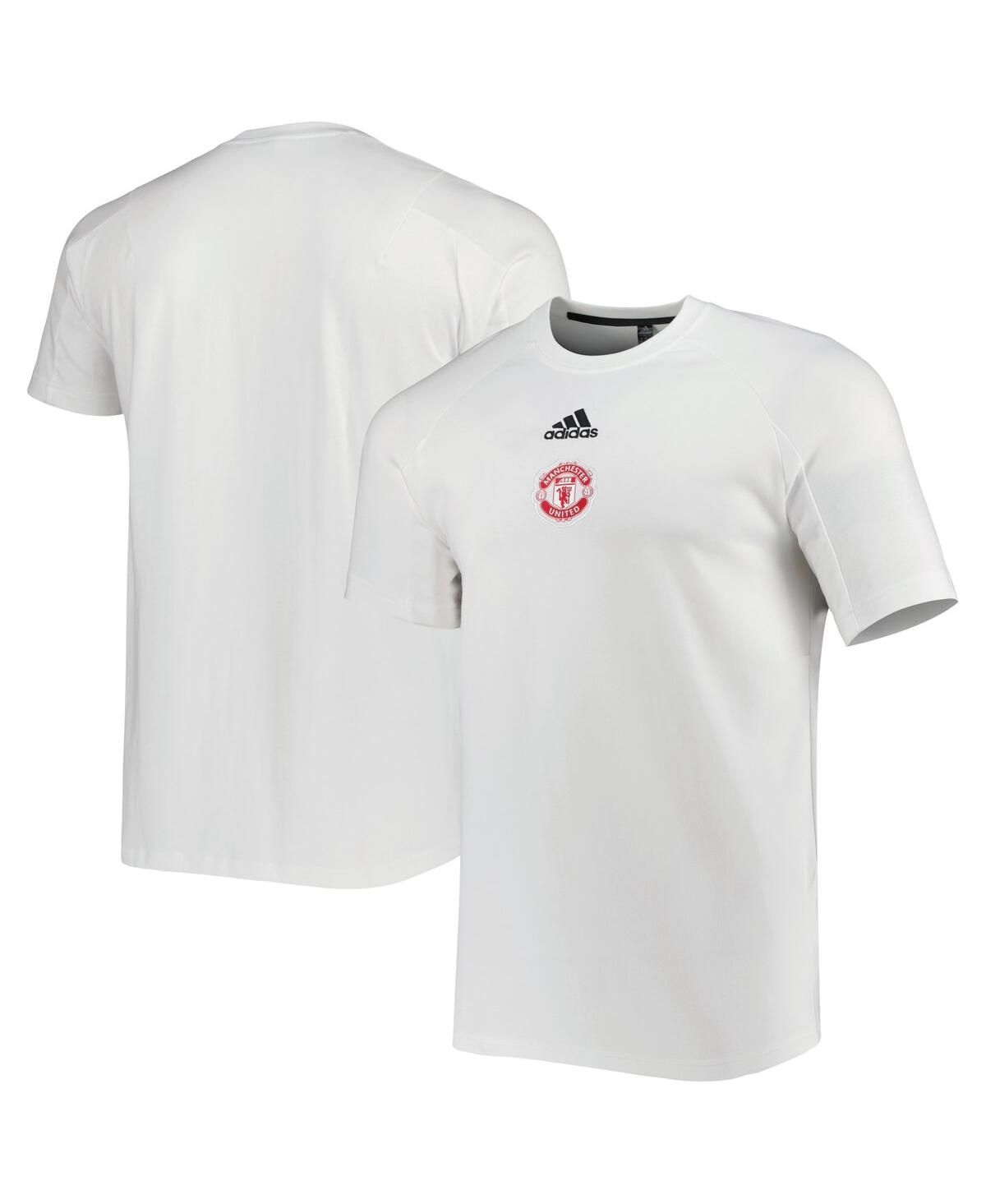 Men's adidasManchester United Raglan Travel T-shirt - White