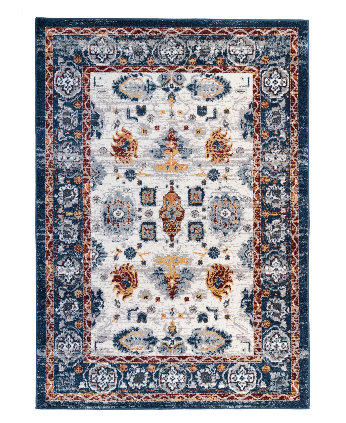 Km Home Gadsby GAD87 8'9in x 11'9in Area Rug - Blue