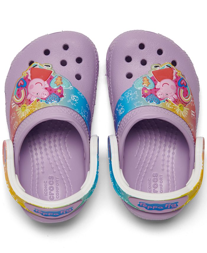Crocs Toddler Girls Peppa Pig Classic Clogs from Finish Line Macy's