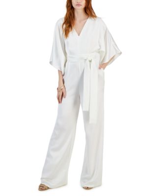HUGO - Women's Belted Straight-Leg Jumpsuit