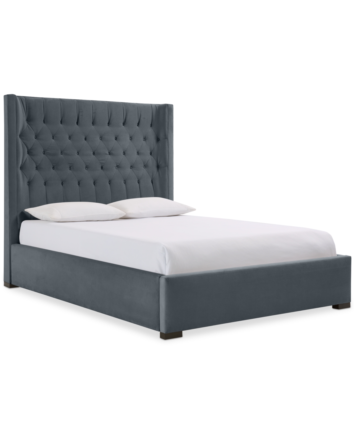 Furniture Cadelyn Upholstered Queen Bed In Slate