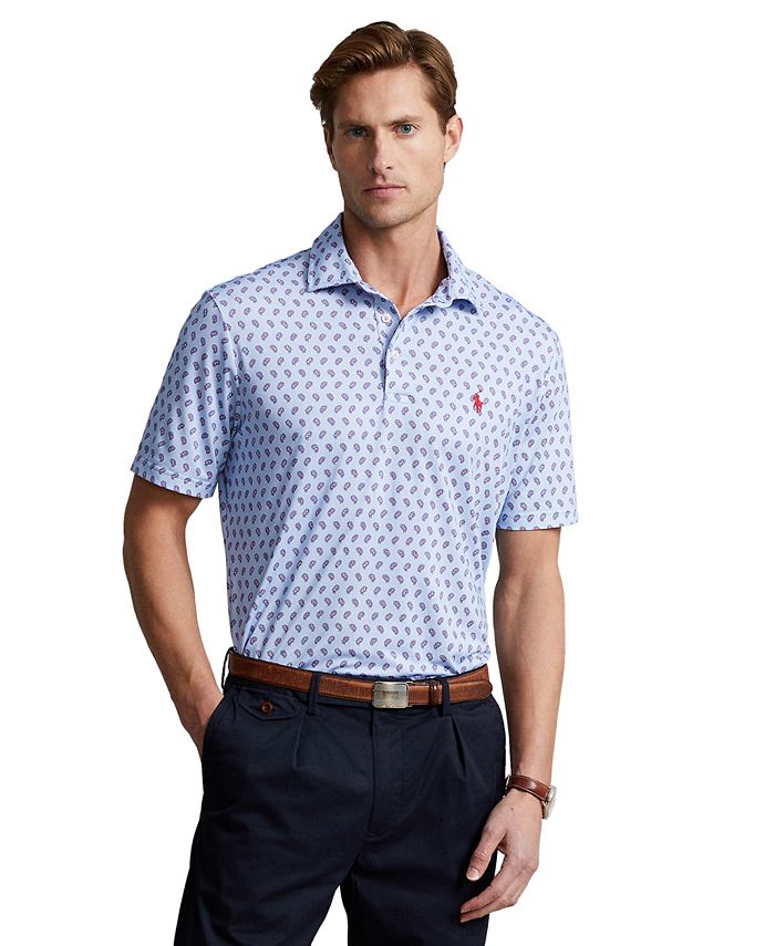 Polo Ralph Lauren Men's Classic-Fit Performance Jersey Polo Shirt - Macy's