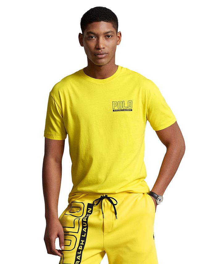 Polo Ralph Lauren Men's Classic-Fit Logo Jersey Crewneck T-Shirt & Reviews  - T-Shirts - Men - Macy's