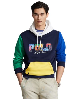 送料関税無料【POLO RALPH LAUREN】LOGO COLORBLOCKEDスウェット Polo Ralph Lauren Men's Logo Color-Blocked Fleece Hoodie
