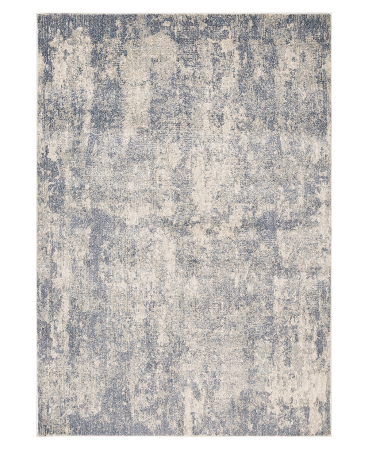 Km Home Poole Pol4 7'10" X 10'2" Area Rug In Silver