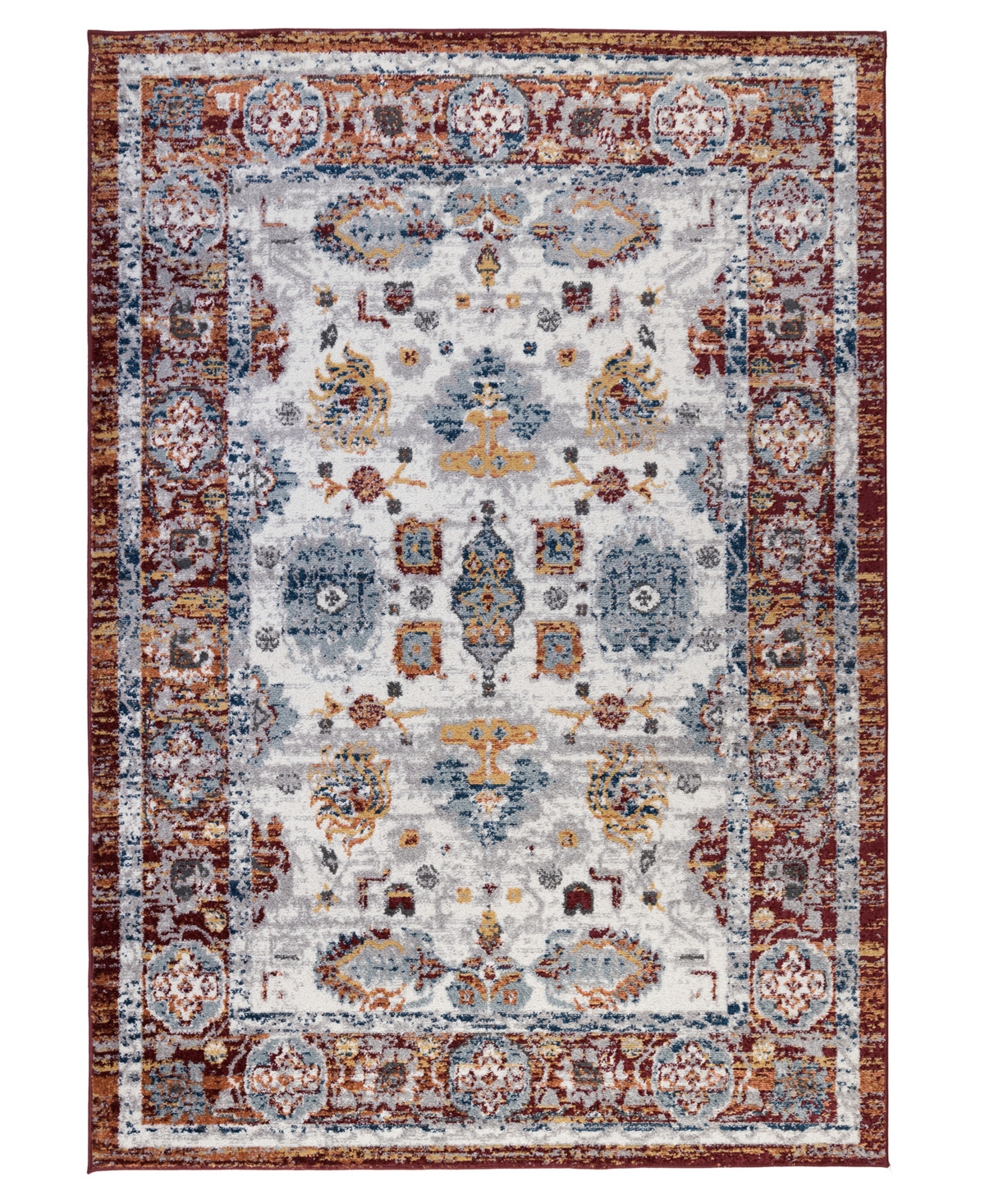 Km Home Gadsby GAD87 8'9in x 11'9in Area Rug - Brown