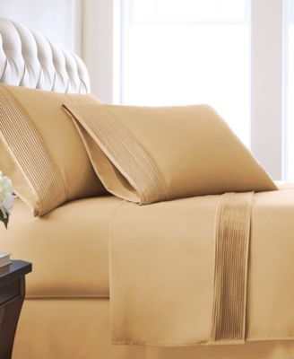 Classy Pleated 21" Extra deep, Pocket Sheet Set, Full