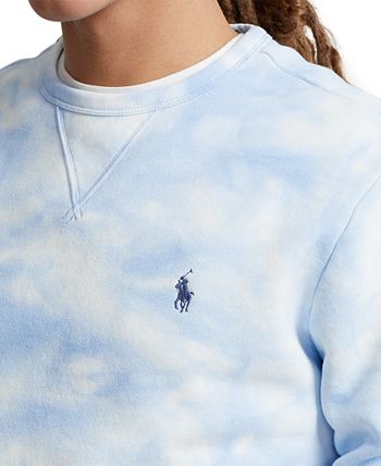 Lacoste tie store dye sweatshirt