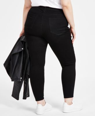 High Rise Skinny Ankle Jeans