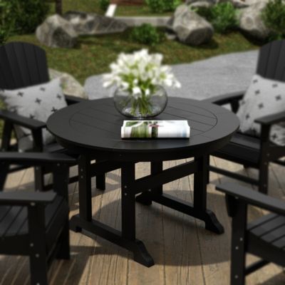47" Round Outdoor Patio Dining Table