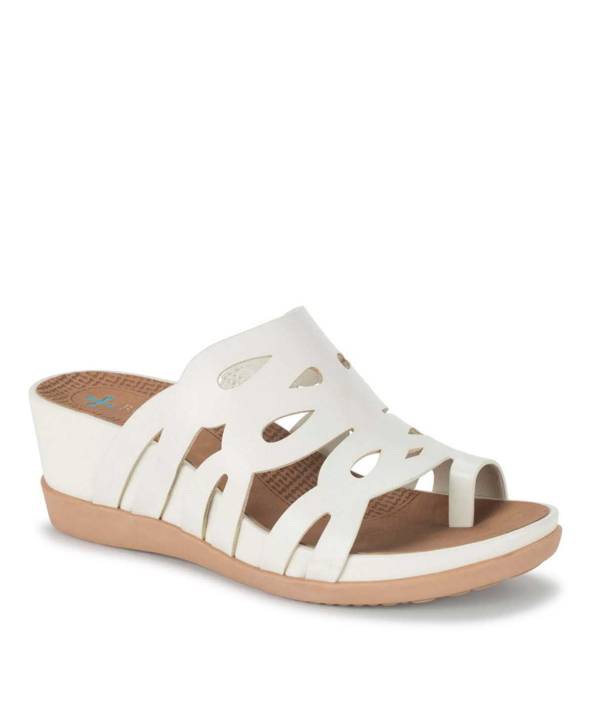 Baretraps Women's Demetra Slip-on Sandal Women's Shoes In Cream
