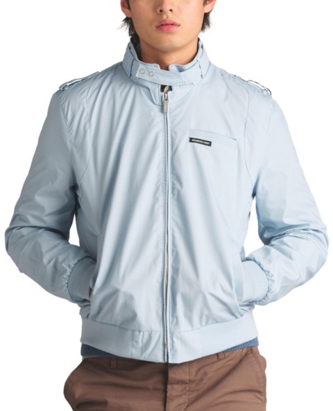 Мужские куртки Members Only Men's Classic Iconic Racer Jacket (Slim Fit)