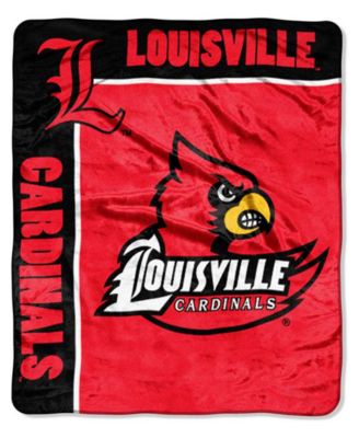 Northwest Company - Louisville Cardinals Plush Team Spirit Throw Blanket