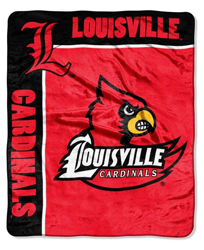 Northwest Company Louisville Cardinals Plush Team Spirit Throw Blanket -  Macy's