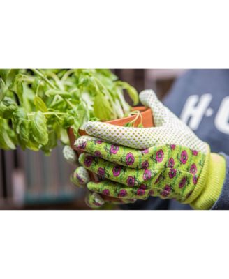 Women Soft Jersey Garden Gloves, 3 Pairs