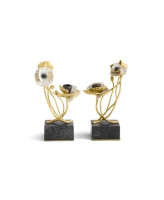 Anemone Candle Holders, Set of 2