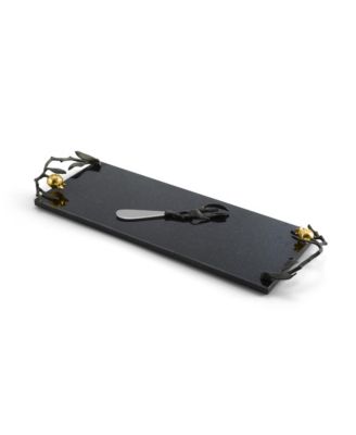 Pomegranate Small Cheeseboard with Knife 2 Piece Set